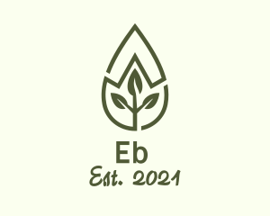 Meditation - Leaf Spa Essential Oil logo design