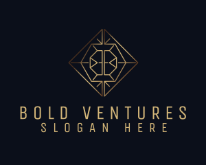 Elegant Diamond Business logo design