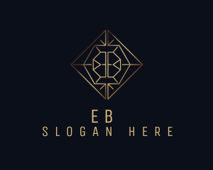 Deluxe - Elegant Diamond Business logo design