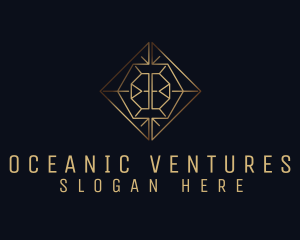 Elegant Diamond Business logo design