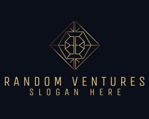 Elegant Diamond Business logo design