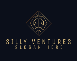 Elegant Diamond Business logo design