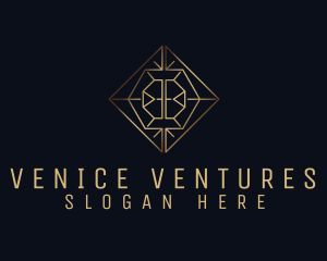 Elegant Diamond Business logo design