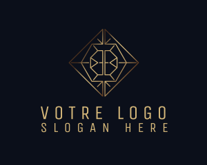 Luxurious - Elegant Diamond Business logo design