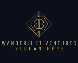 Elegant Diamond Business logo design