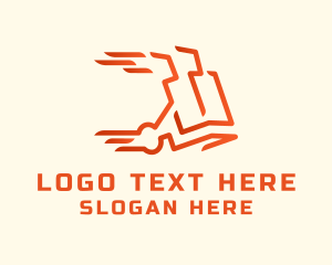 Fast Delivery Cart Logo