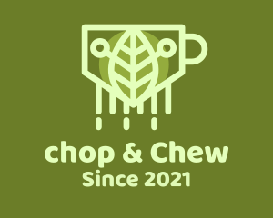 Nook - Organic Leaf Tea logo design