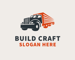 Cargo Truck Transport   Logo