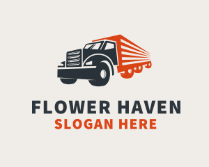 Cargo Truck Transport   Logo