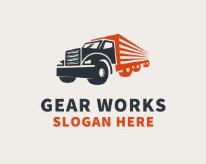 Cargo Truck Transport   Logo