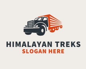 Cargo Truck Transport   Logo