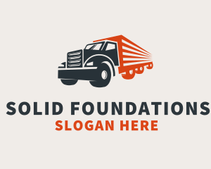 Cargo Truck Transport   Logo