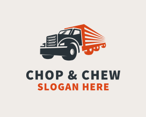 Cargo Truck Transport   Logo