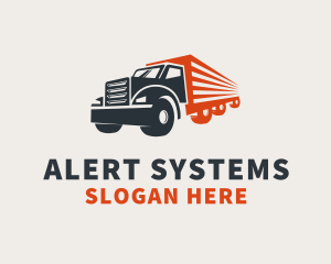 Cargo Truck Transport   logo design