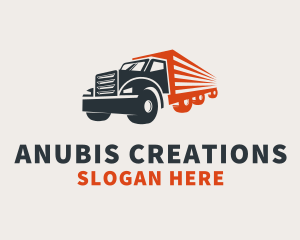 Cargo Truck Transport   logo design