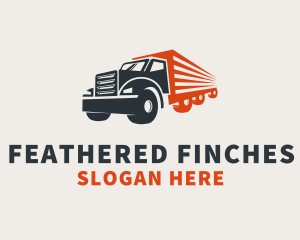 Cargo Truck Transport   logo design