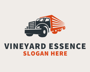 Cargo Truck Transport   logo design