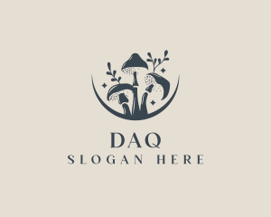 Natural - Mushroom Organic Nature logo design