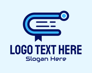 Tech Book Bookmark Logo