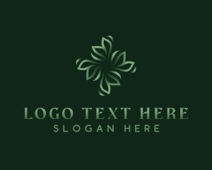 Herbal - Natural Herbal Garden logo design