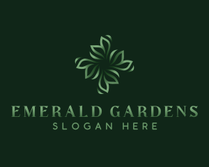 Natural Herbal Garden logo design