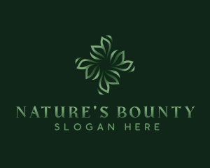 Natural Herbal Garden logo design