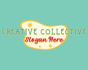 Retro Art Boutique logo design