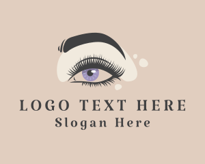 Pretty - Beauty Eye Eyebrow logo design