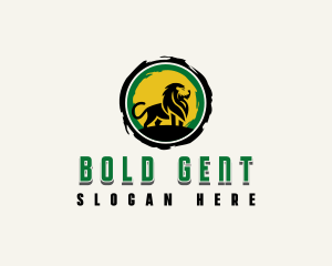 Lion Beast Animal logo design