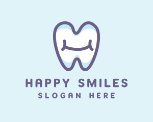 Smiling Tooth Dentist logo design