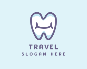 Toothbrush - Smiling Tooth Dentist logo design