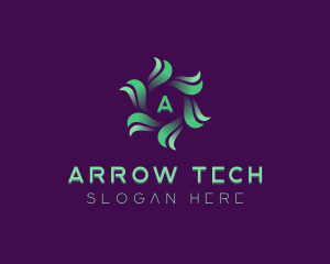 AI Developer Technology logo design