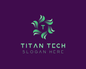 AI Developer Technology logo design