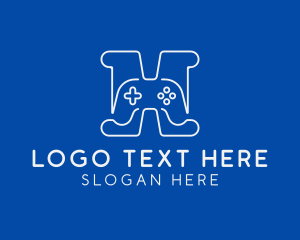 Gaming Controller Tech Logo