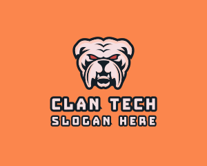 Clan - Bulldog Game Clan logo design