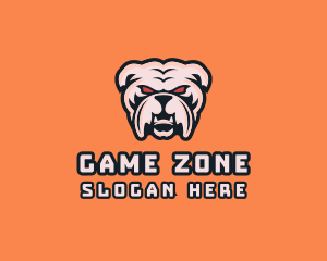 Bulldog Game Clan  logo design