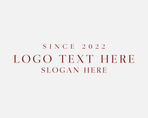 Red - Elegant Luxury Business logo design