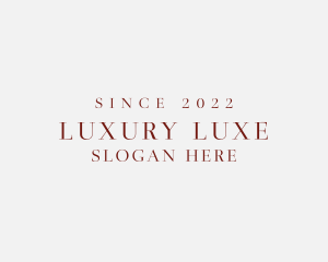 Elegant Luxury Business logo design