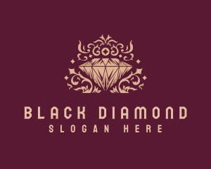 Diamond Jewelry Royalty logo design