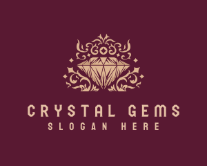 Diamond Jewelry Royalty logo design