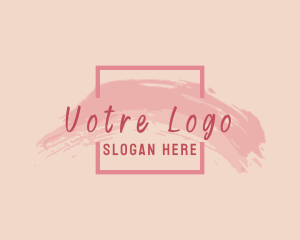 Watercolor - Square Watercolor Business logo design