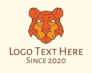 Leopard - Tribal Wild Tiger logo design