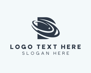 Outer Space - Generic Swoosh Letter D logo design