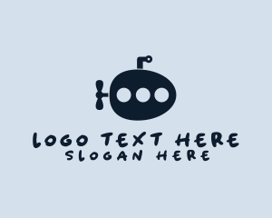 Zoo - Egg Submarine Travel logo design