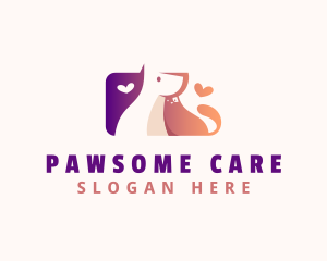 Veterinarian - Dog Cat Veterinarian logo design