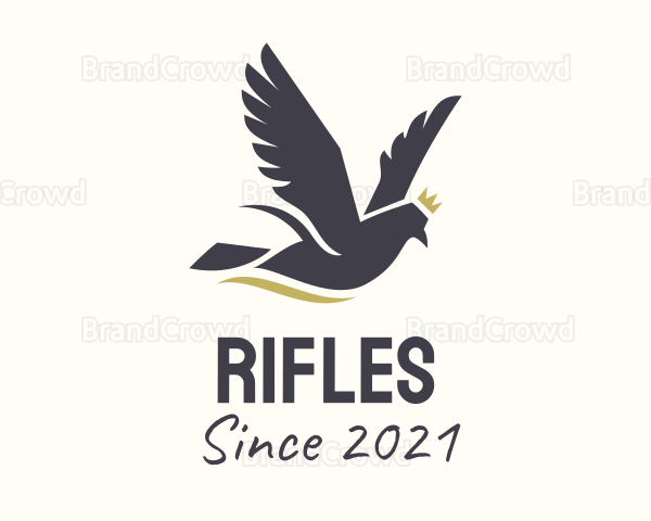 Royal Dove Bird Logo