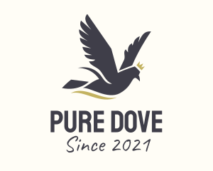 Dove - Royal Dove Bird logo design