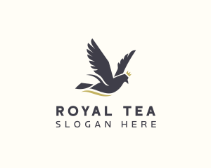 Royal Dove Bird  logo design