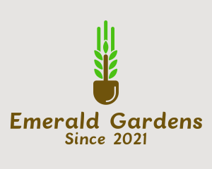 Gardening Shovel Tool  logo design