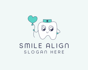 Orthodontic - Cute Dental Tooth logo design